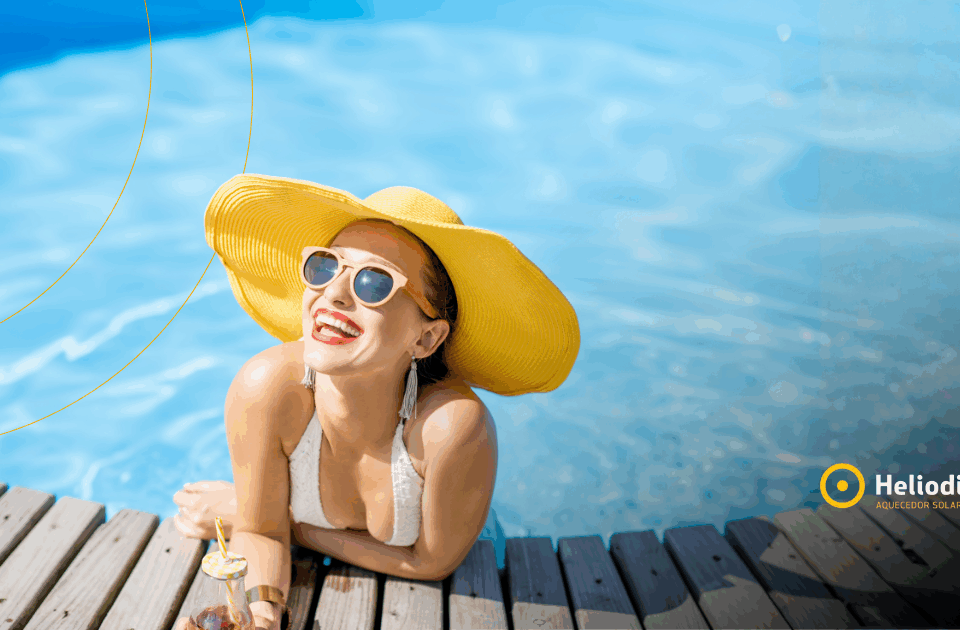 bomba de calor ou aquecedor solar